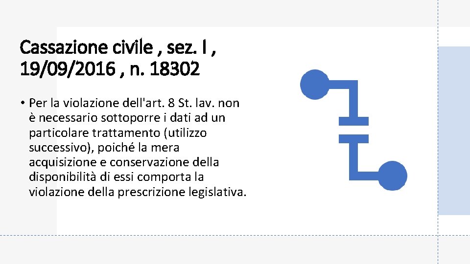 Cassazione civile , sez. I , 19/09/2016 , n. 18302 • Per la violazione