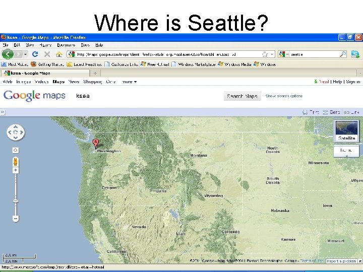 Where is Seattle? 