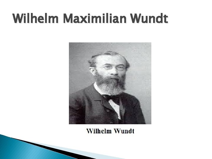 Wilhelm Maximilian Wundt 