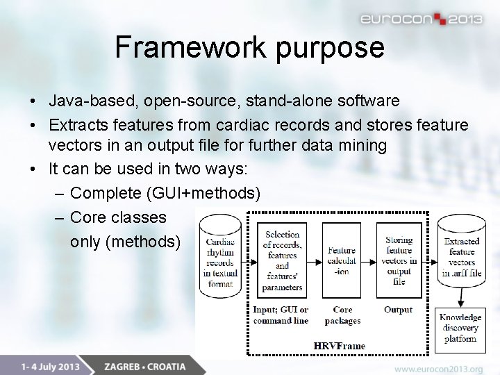 Extension and Detailed Overview of the HRVFramework for