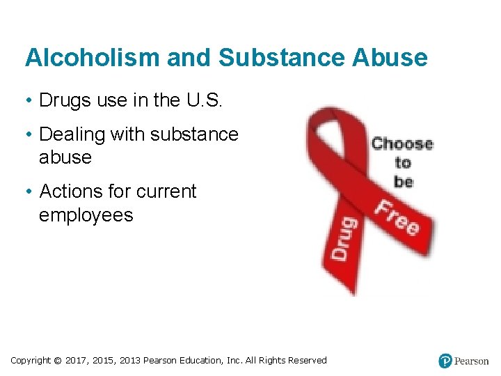 Alcoholism and Substance Abuse • Drugs use in the U. S. • Dealing with