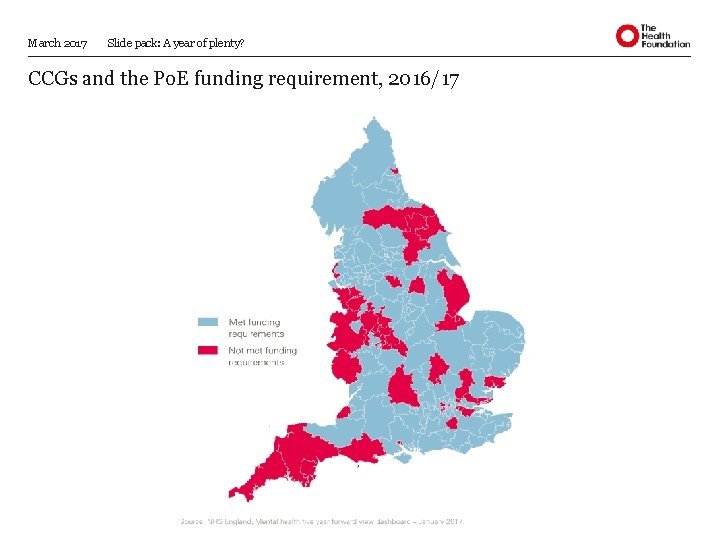 March 2017 Slide pack: A year of plenty? CCGs and the Po. E funding