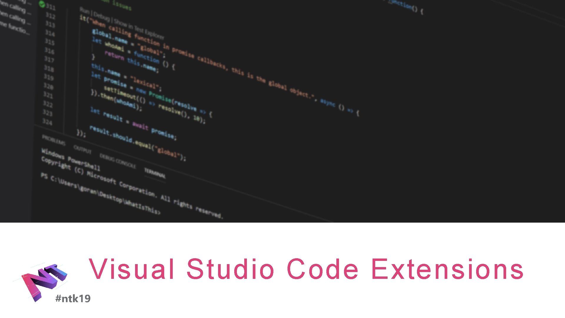 1 2 Visual Studio Code Extensions 3 Visual