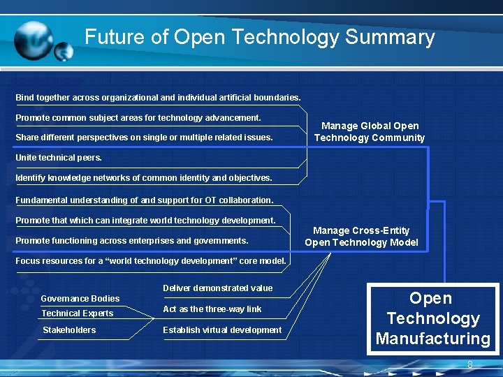Open Technology Example Picture Open Technology Innovation Use Case Determination Decide which