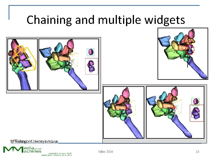 Chaining and multiple widgets NPar 2008 Npar 18 