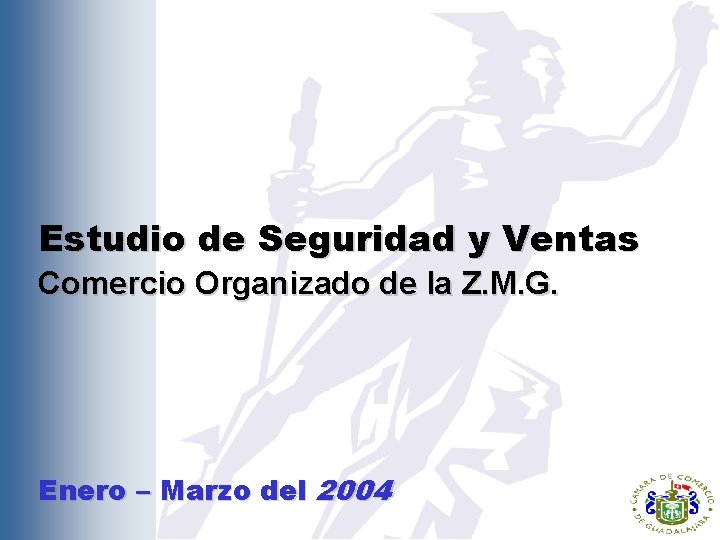 Estudio de Seguridad y Ventas Comercio Organizado de la Z. M. G. Enero –