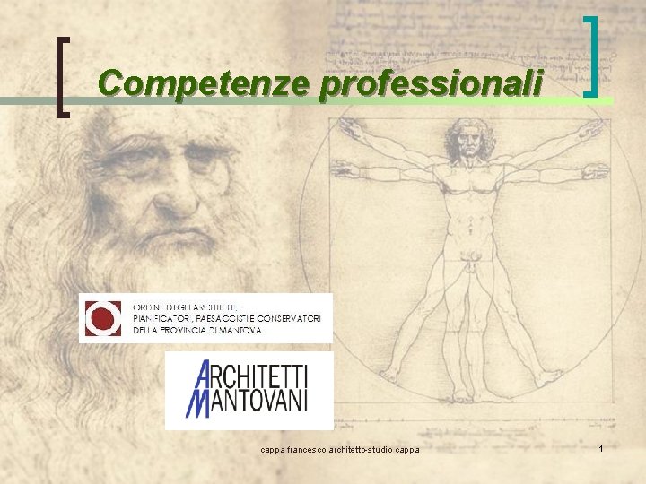 Competenze professionali cappa francesco architetto-studio cappa 1 