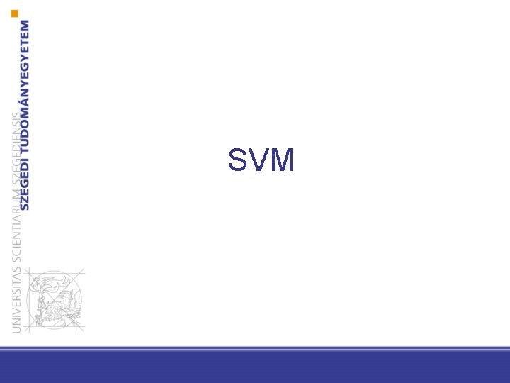 SVM 