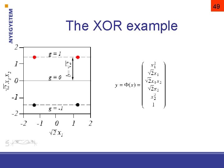 49 The XOR example 