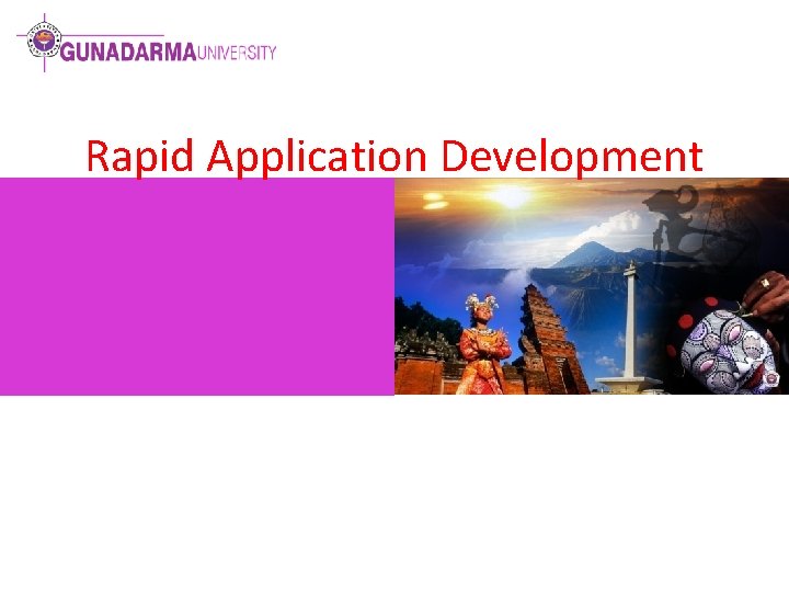 Rapid Application Development 