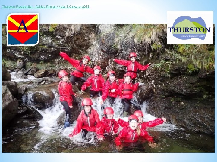 Thurston Residential - Ashley Primary Year 5 Class of 2018 