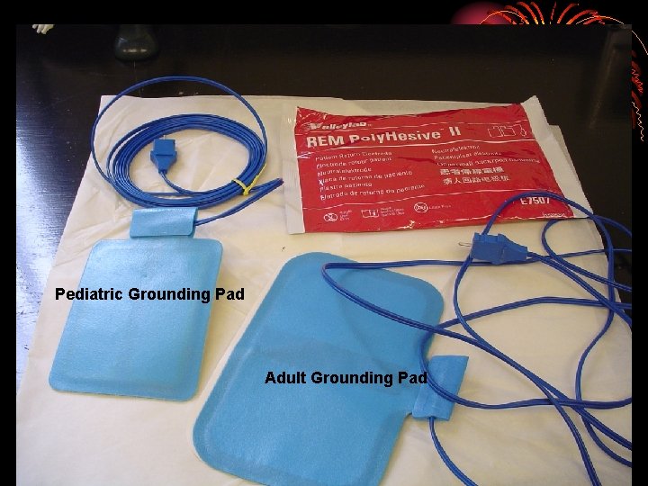 Pediatric Grounding Pad Adult Grounding Pad 