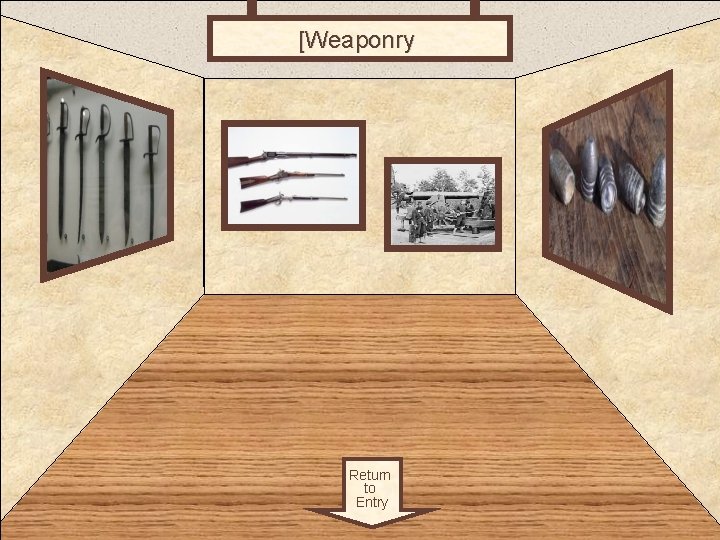 [Weaponry Room 3 Return to Entry 