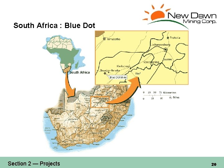 South Africa : Blue Dot Section 2 — Projects 20 