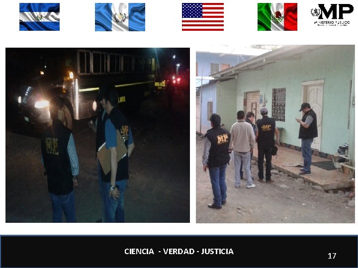 CIENCIA - VERDAD - JUSTICIA CIENCIA – VERDAD - JUSTICIA 17 