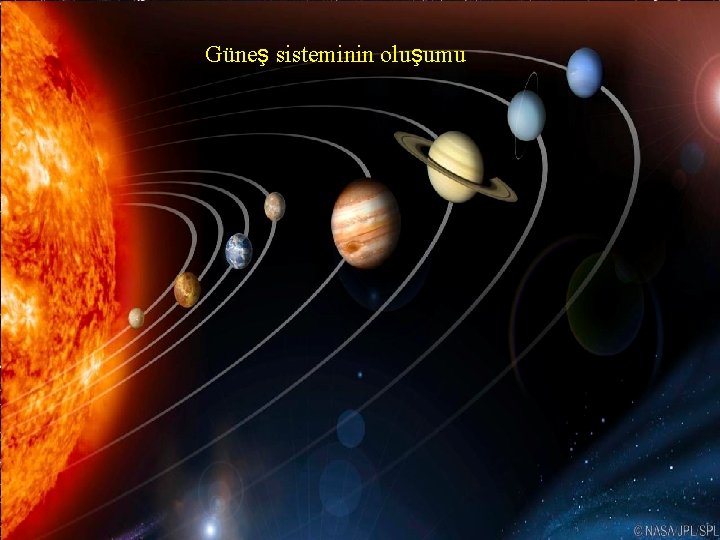 Güneş sisteminin oluşumu 