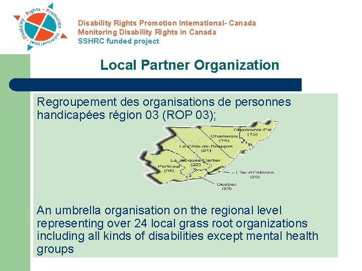 Disability Rights Promotion International Canada Monitoring Disability ...