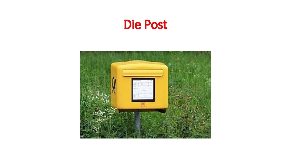 Die Post 