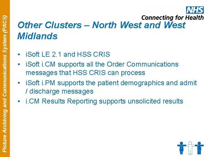 Picture Archiving and Communications System (PACS) Other Clusters – North West and West Midlands