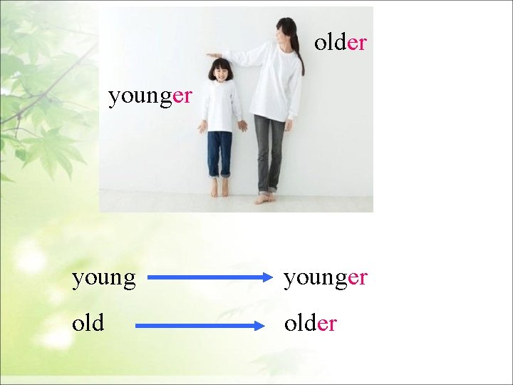 older younger older 