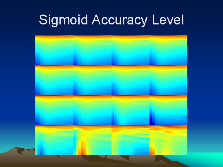 Sigmoid Accuracy Level 