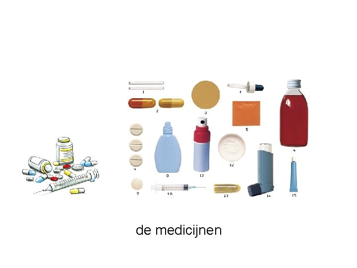 de medicijnen 