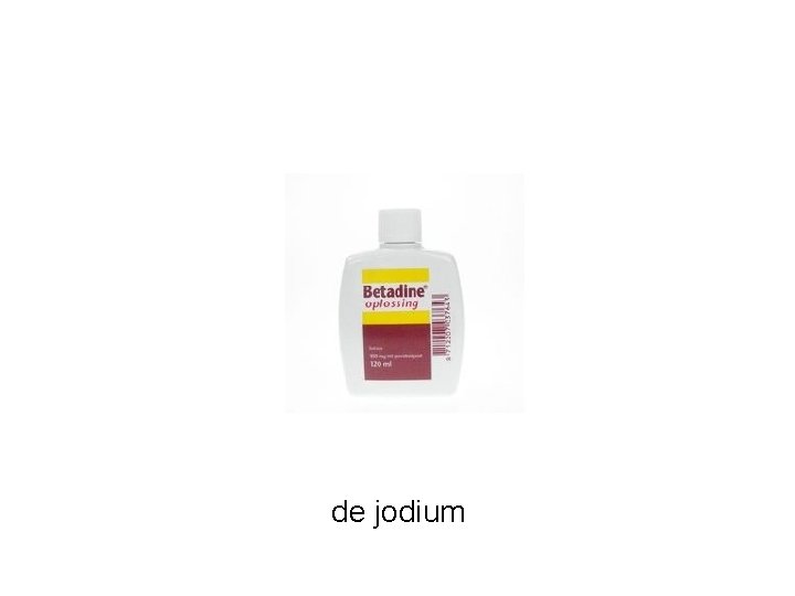 de jodium 