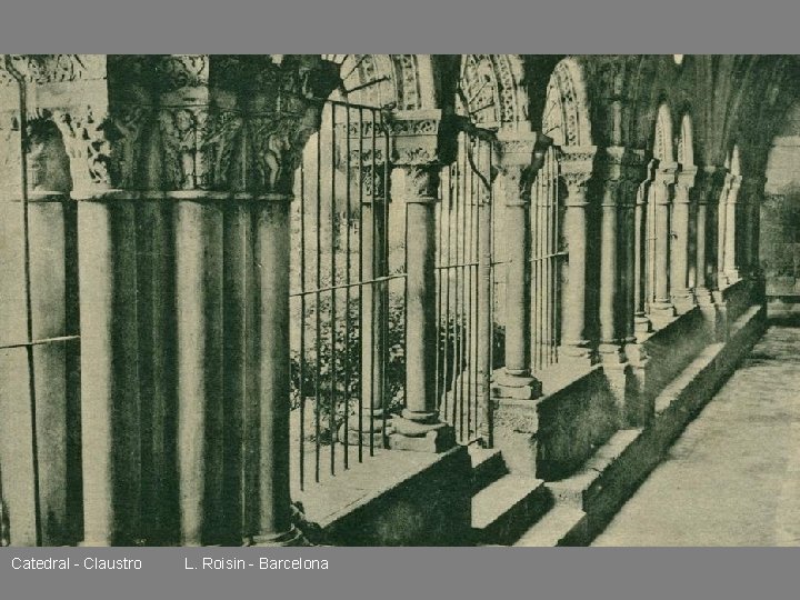 Catedral - Claustro L. Roisin - Barcelona 