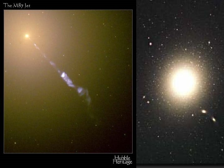 Actieve stelsels jets M 87 
