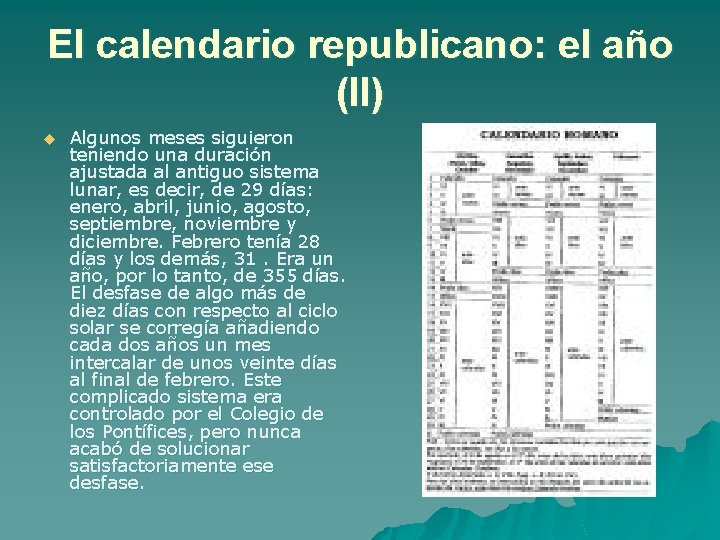 El calendario republicano: el año (II) u Algunos meses siguieron teniendo una duración ajustada