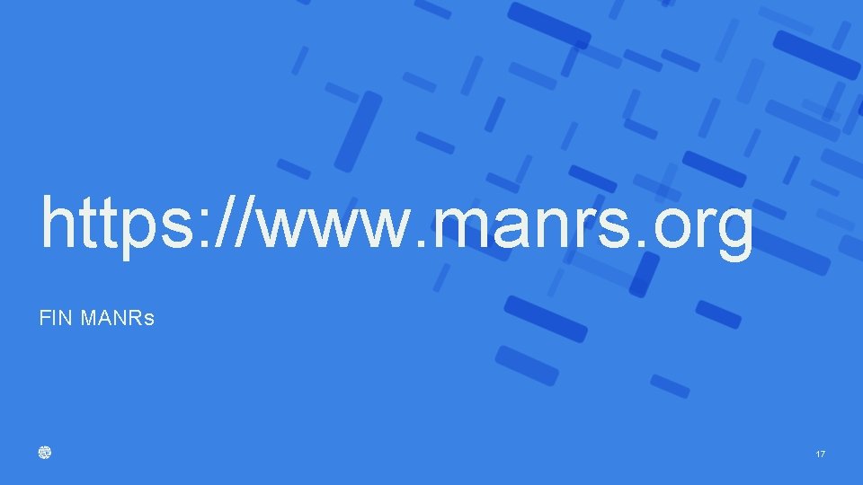 https: //www. manrs. org FIN MANRs 17 