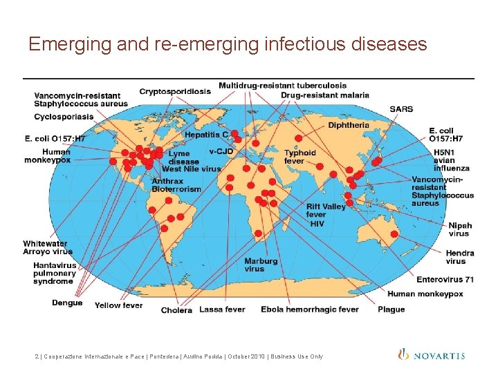 Emerging and re-emerging infectious diseases 2 | Cooperazione Internazionale e Pace | Pontedera |