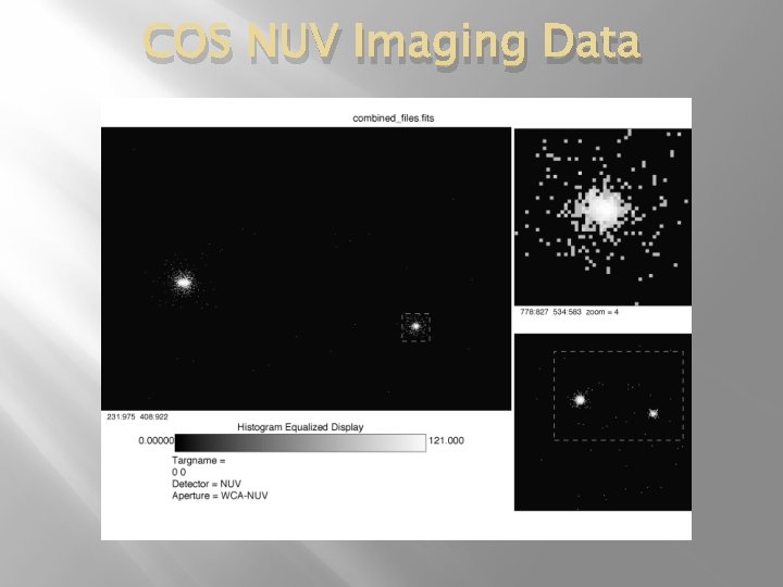 COS NUV Imaging Data 