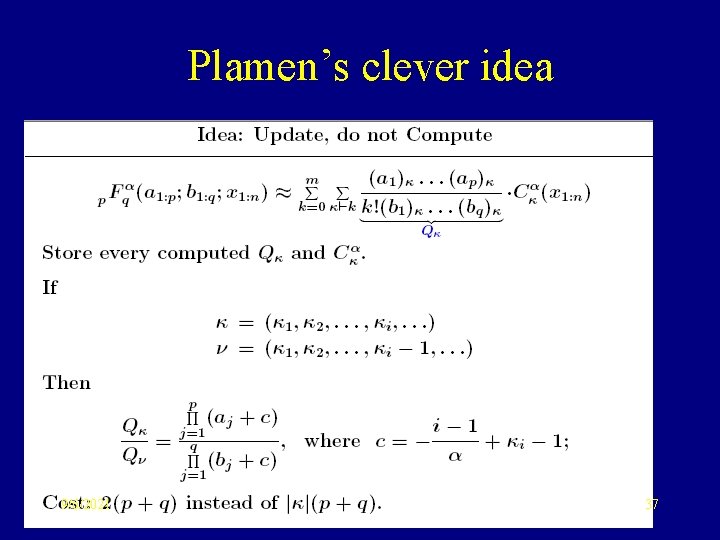 Plamen’s clever idea 9/6/2021 37 