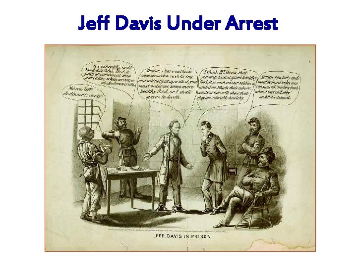 Jeff Davis Under Arrest 