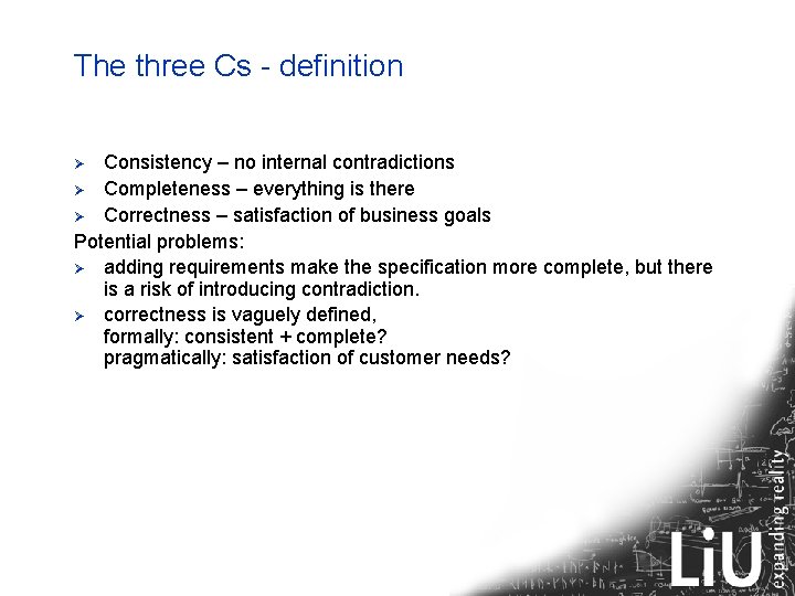 Formal methods Basic concepts Introduction Just as models