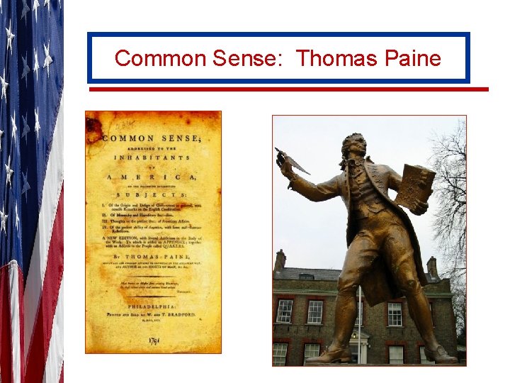 Common Sense: Thomas Paine 