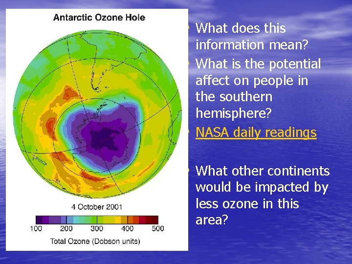  • What does this • • information mean? What is the potential affect