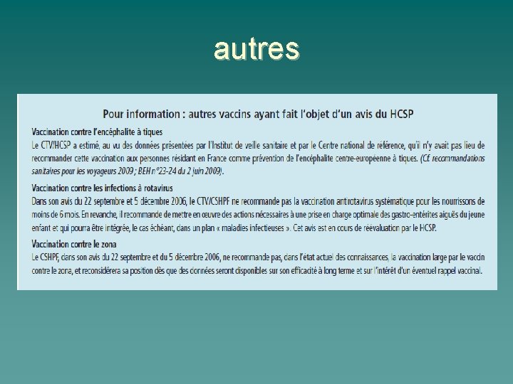 autres 