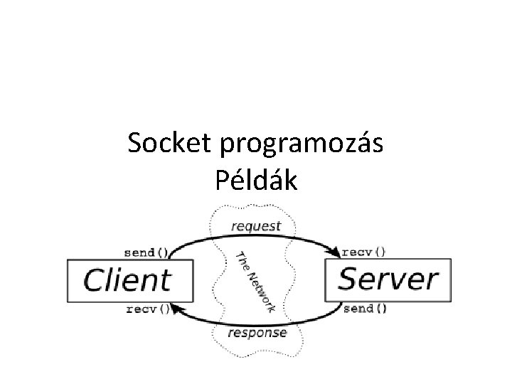 Socket programozás Példák 