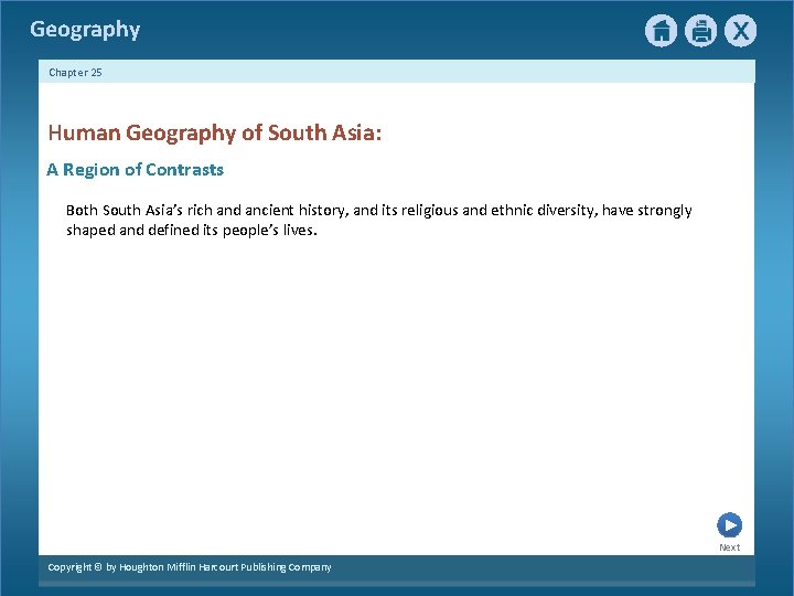 Geography Chapter 25 Human Geography of South Asia: A Region of Contrasts Both South