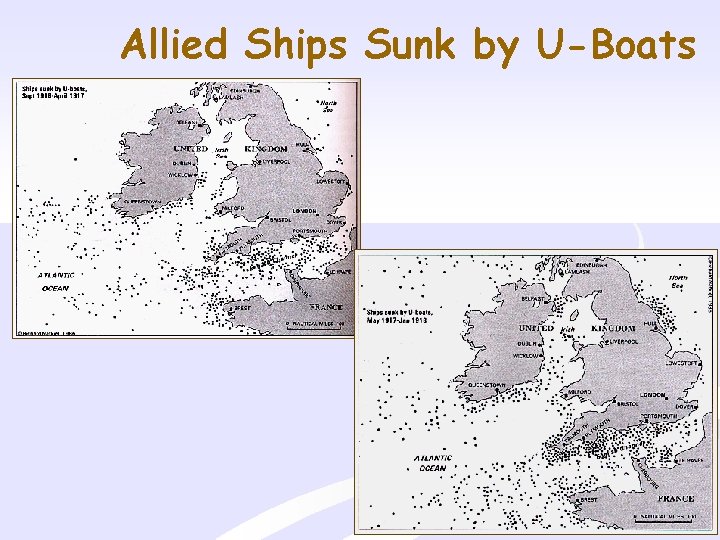 Allied Ships Sunk by U-Boats 