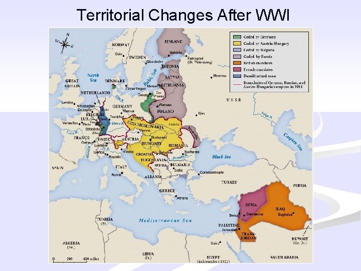Territorial Changes After WWI 