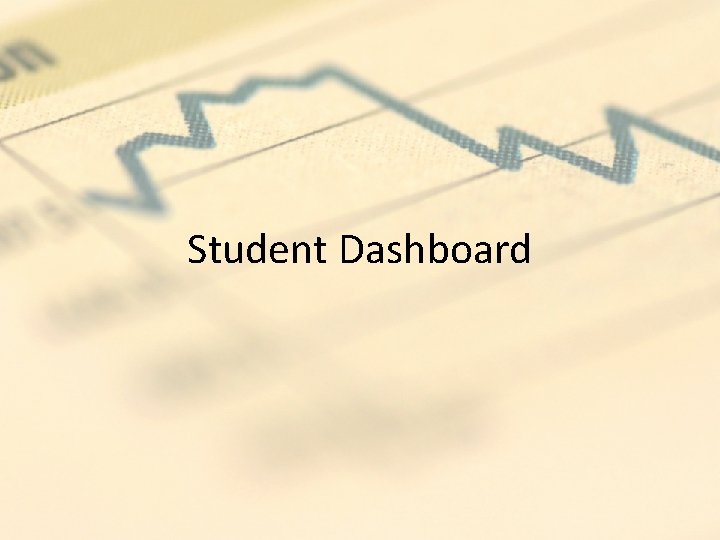 Student Dashboard 