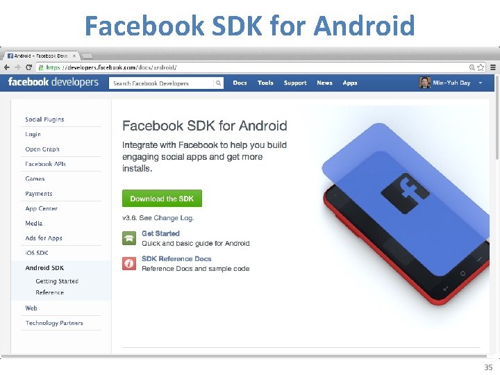 Facebook SDK for Android 35 