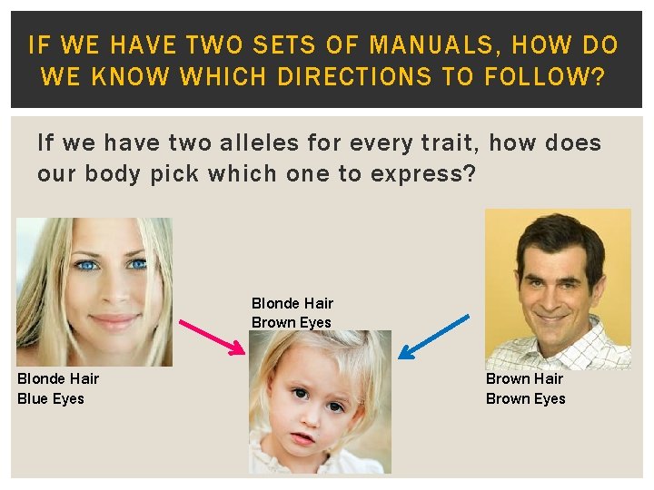 IF WE HAVE TWO SETS OF MANUALS, HOW DO WE KNOW WHICH DIRECTIONS TO