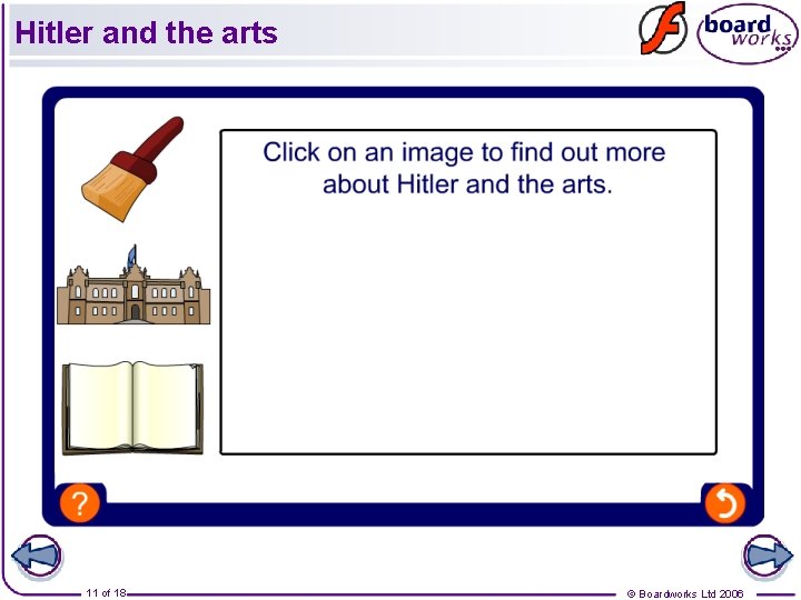 Hitler and the arts 11 of 18 © Boardworks Ltd 2006 