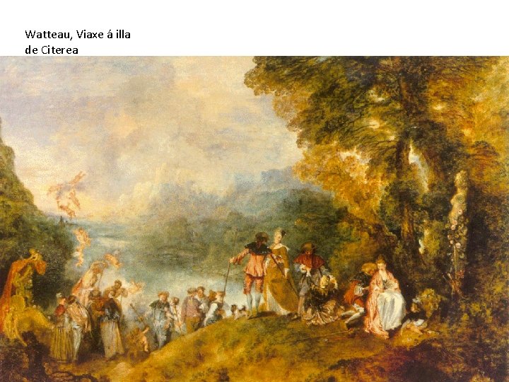Watteau, Viaxe á illa de Citerea 