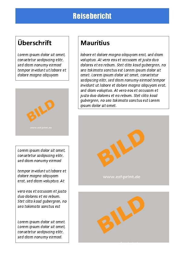 Reisebericht Überschrift Mauritius Lorem ipsum dolor sit amet, consetetur sadipscing elitr, sed diam nonumy