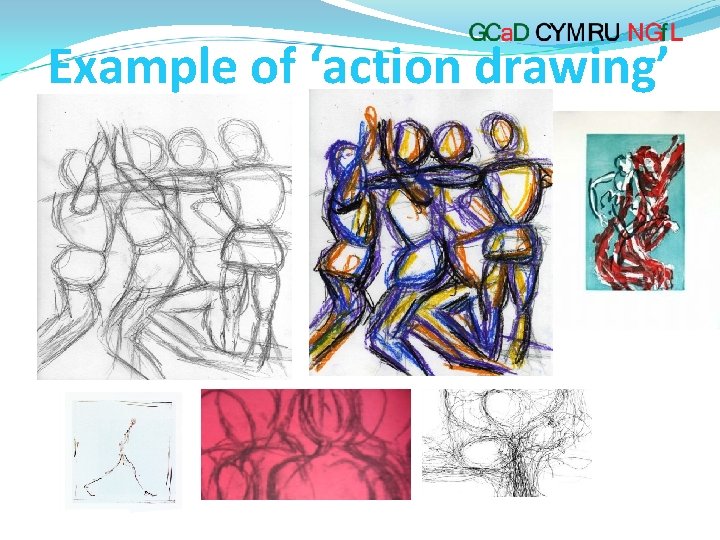 Example of ‘action drawing’ www. gcad-cymru. org. uk 